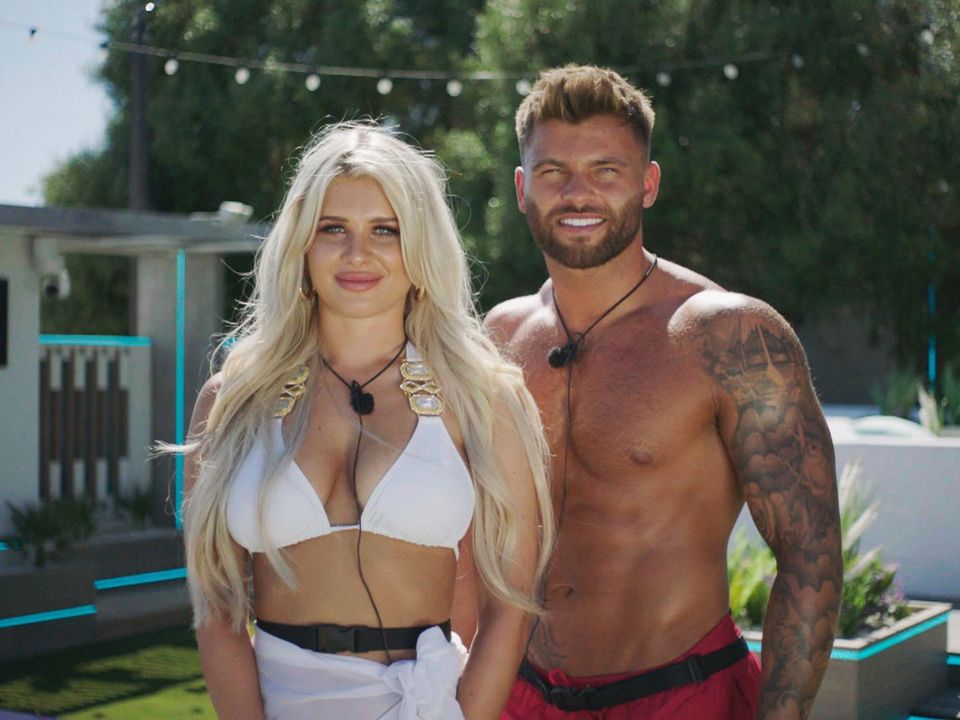 Liberty and Jake from Love Island 2021. Photo: ITV