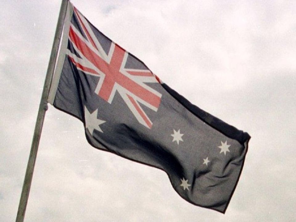 Stock photo: Australian flag