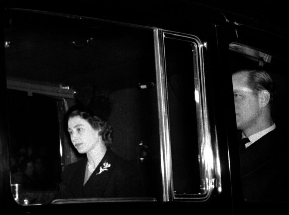The Queen shortly after becoming monarch in 1952 (PA)