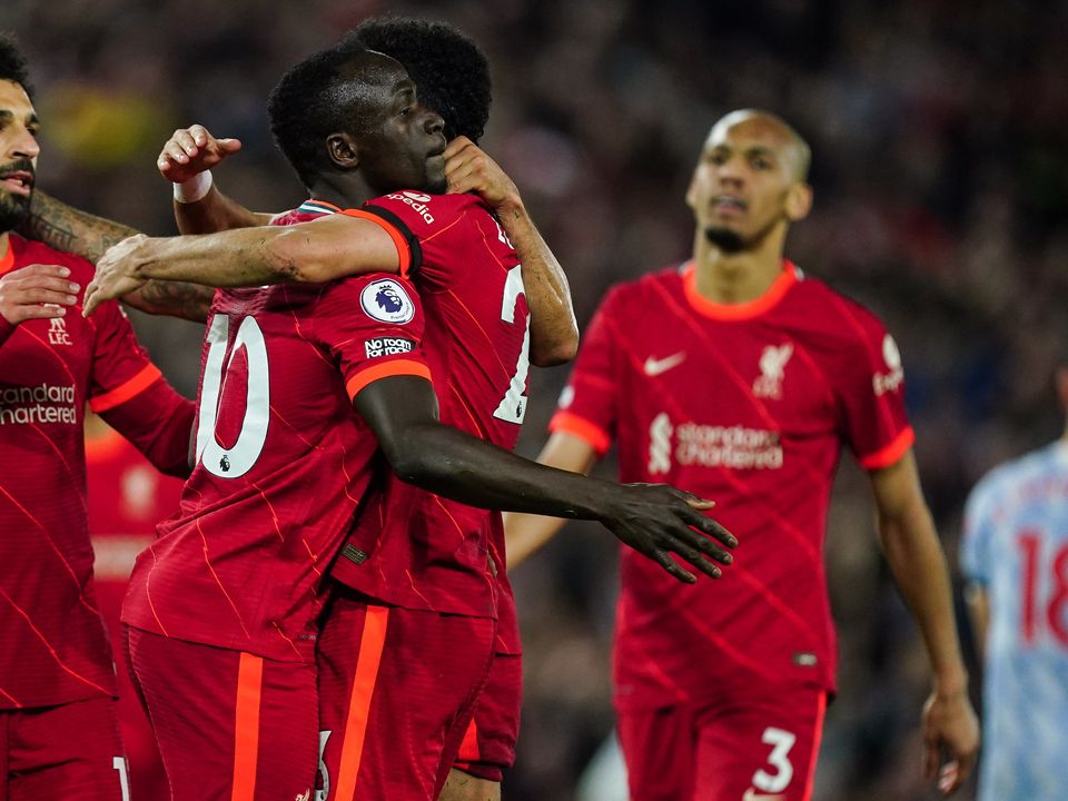Liverpool hammered Manchester United (Mike Egerton/PA)