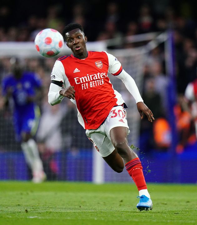 Nketiah started Arsenal’s final eight games last season (Adam Davy/PA)