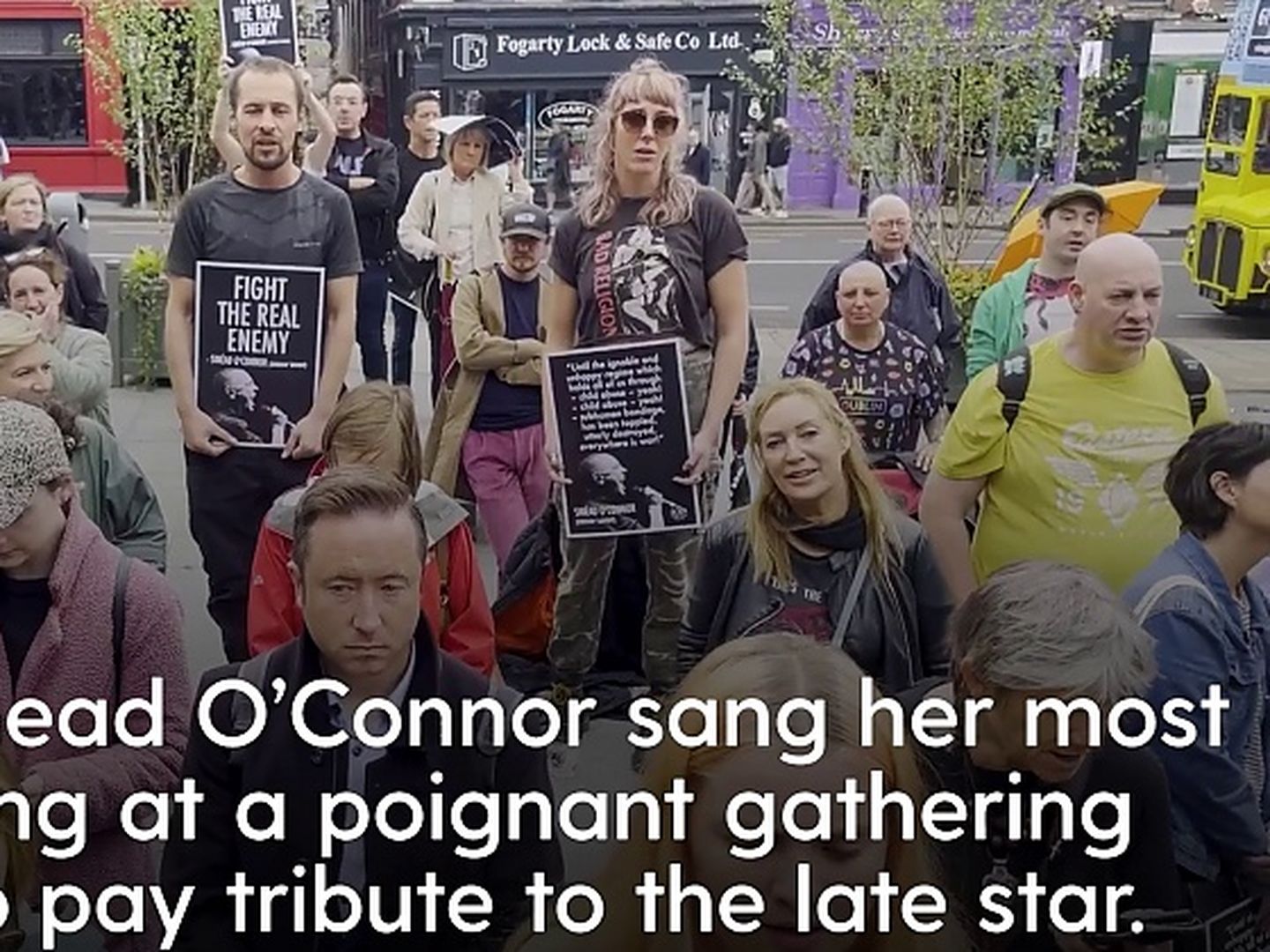 Sinead O’Connor Fans Gather To Sing Nothing Compares 2 U In Dublin ...