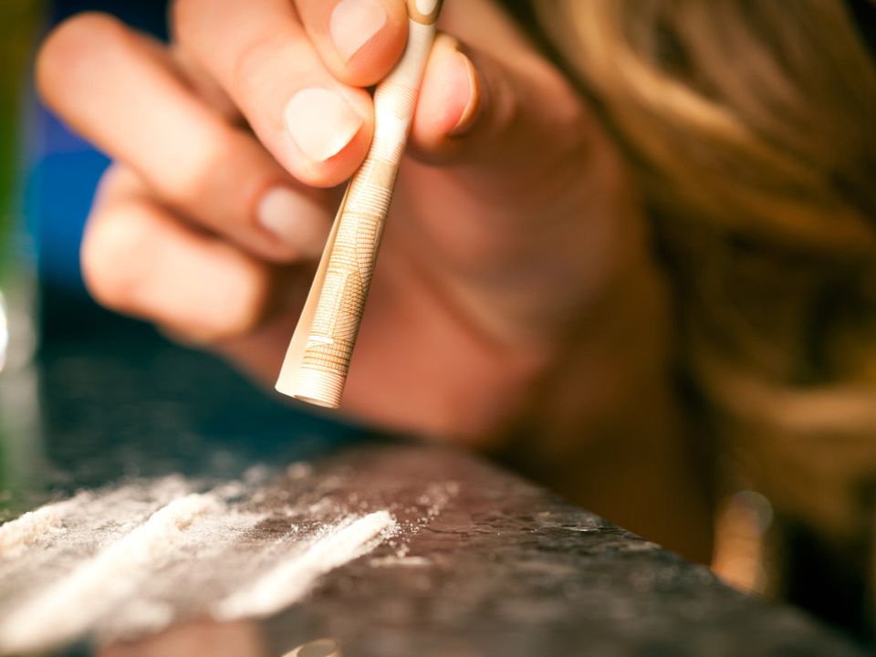 Cocaine is the second-most used drug in Ireland.