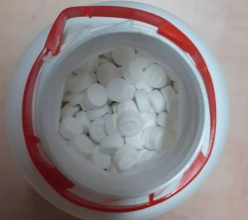 Methamphetamine pills.