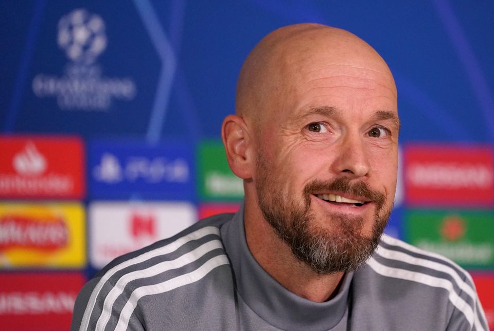 Ajax boss Erik ten Hag is taking over at Old Trafford this summer (Tess Derry/PA)