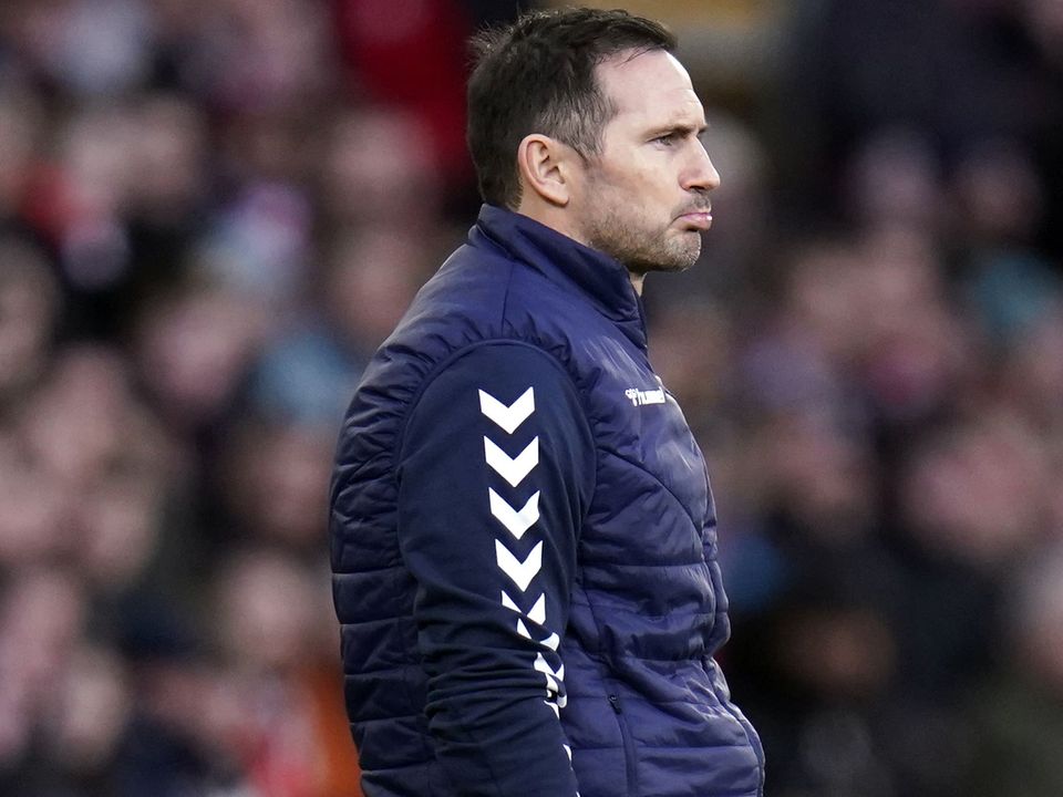 Manager Frank Lampard knows Everton’s season will not be decided by Saturday’s visit of Manchester City (Andrew Matthews/PA)