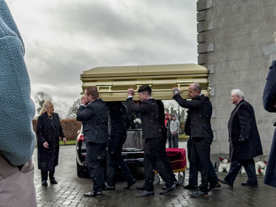 Damien Galvin is laid to rest