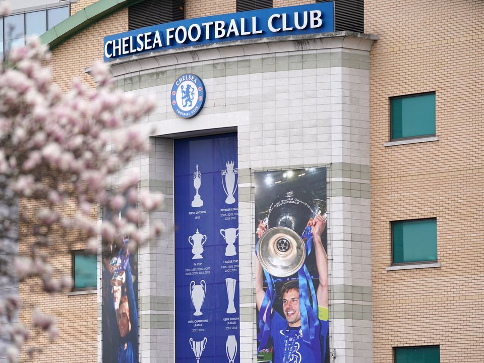 Chelsea’s Stamford Bridge stadium (Adam Davy/PA).