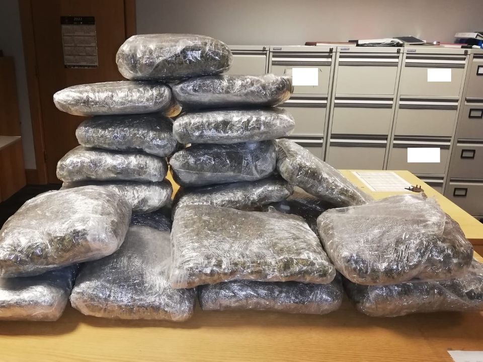 Part of the seizure made in Cork