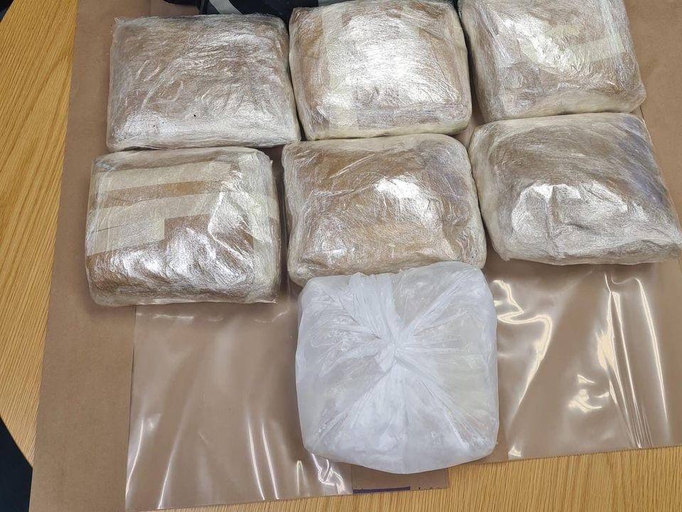 Some of the drugs seized in Tullow