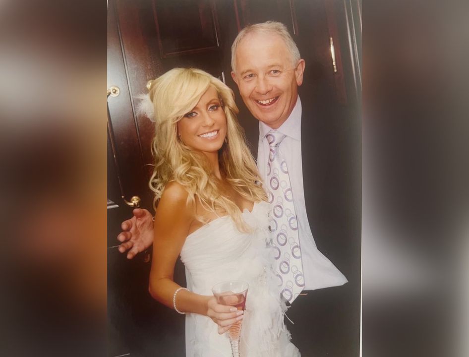 Claudine Keane with her late uncle Paudie Palmer