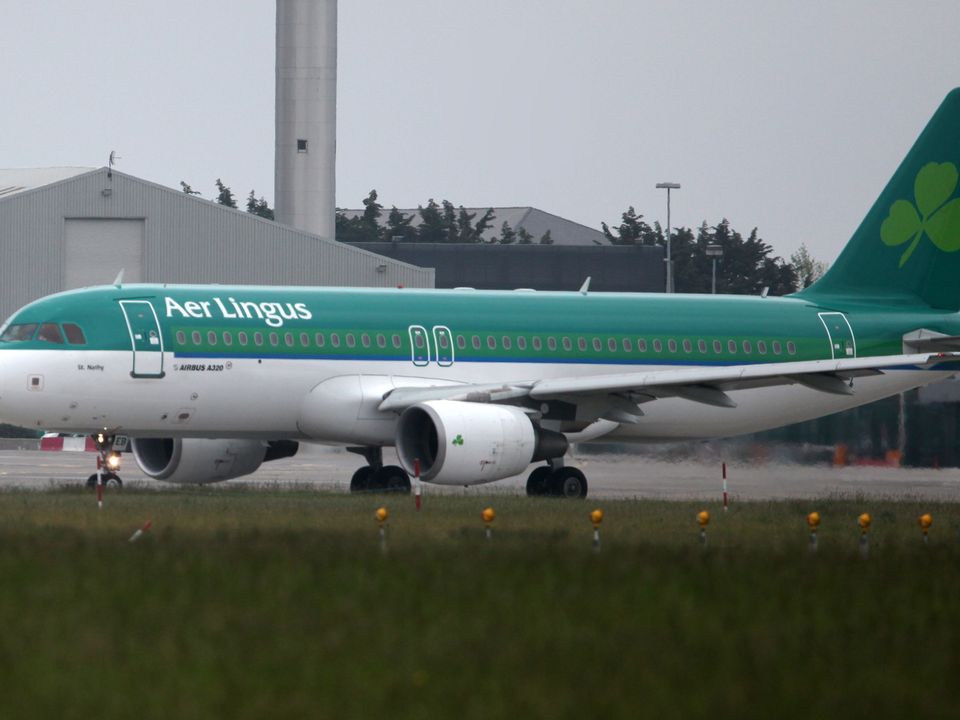 Aer Lingus. Photo: Gareth Chaney/Collins