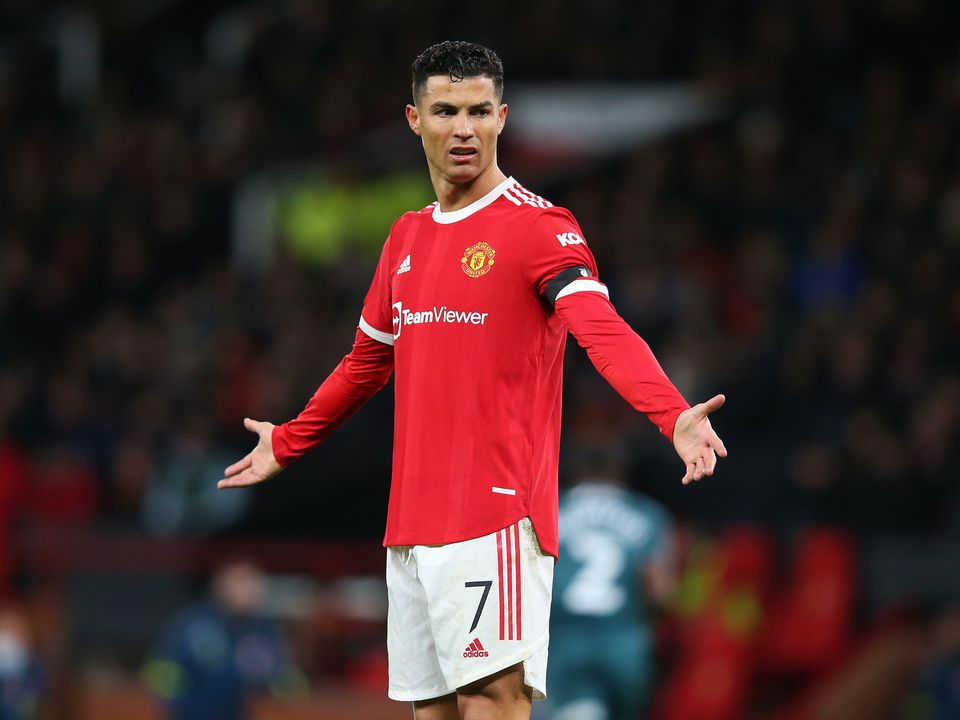 Cristiano Ronaldo's Manchester United future remains up in the air. Photo: Getty Images