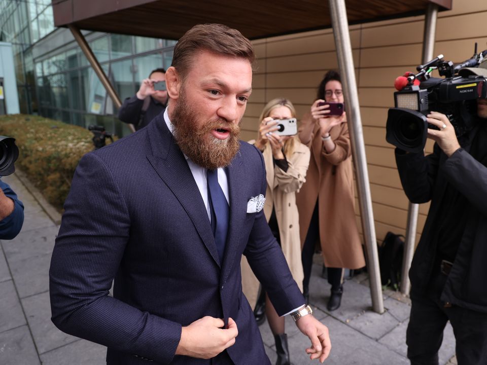 Conor McGregor plans to fight Nate Diaz again. Photo: PA