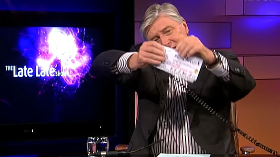Pat Kenny rips Toy Show tickets