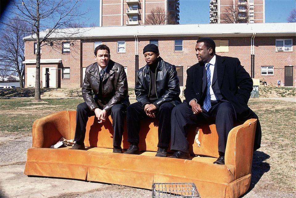 Stills from TV show The Wire