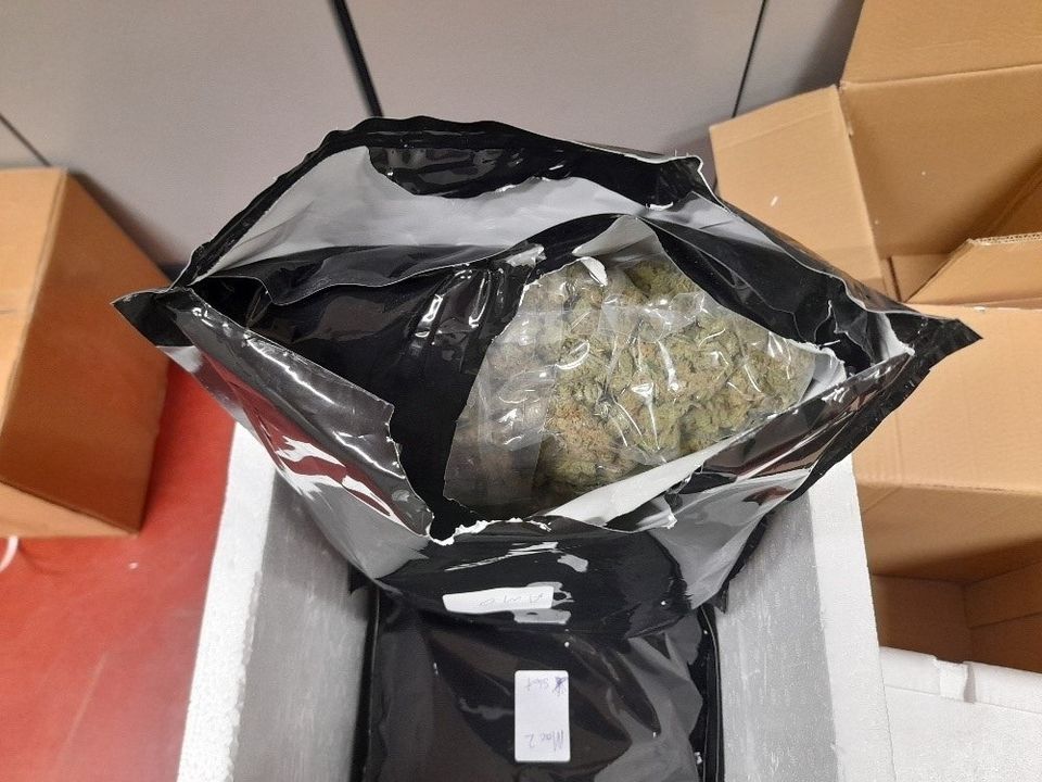 Some of the cannabis that was seized
