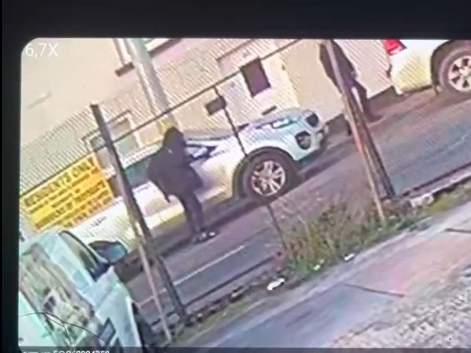 CCTV from the shocking carjacking incident