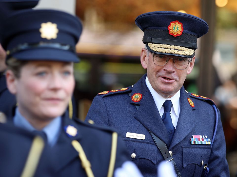 Garda Commissioner Drew Harris. Photo: Gerry Mooney