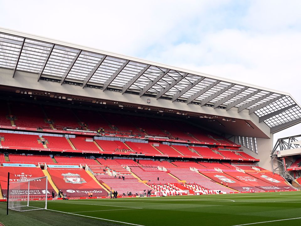 Liverpool have announced a pre-tax loss of £4.8million for the year ending May 2021 (Paul Ellis/PA)