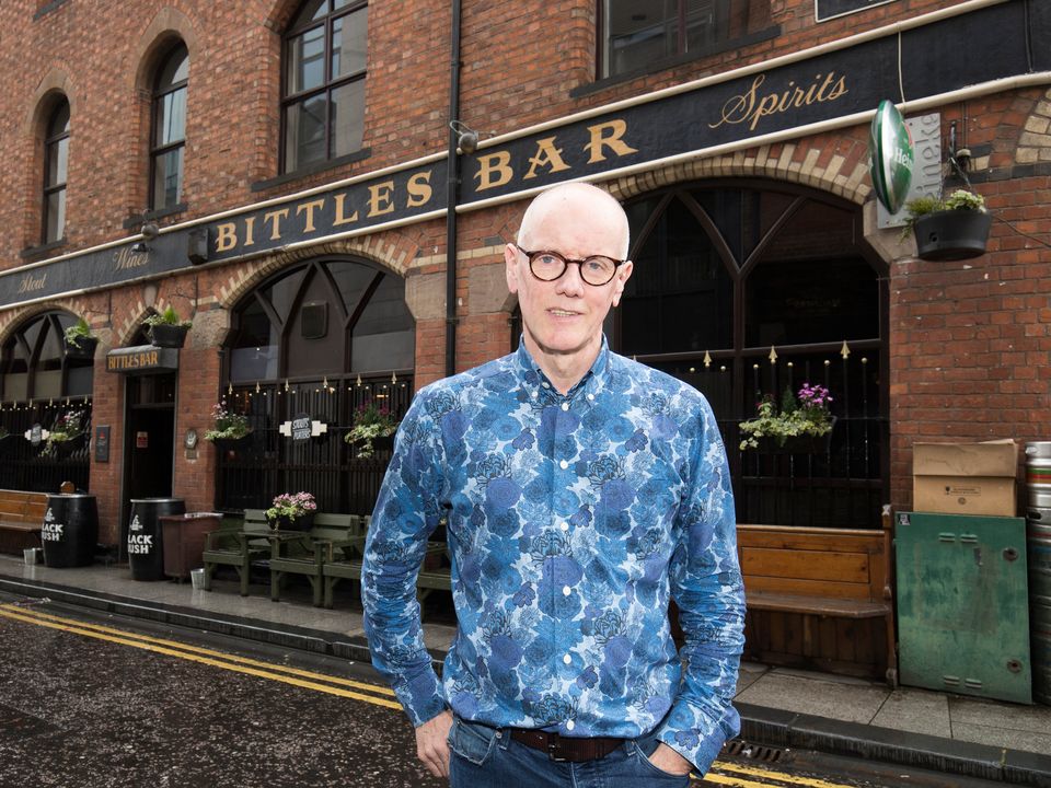 Owner John Bittles of Bittles Bar, Church Street Belfast