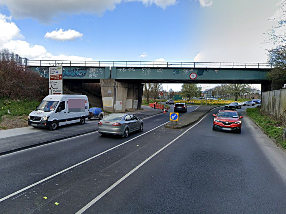 The railway bridge is notorious for thugs throwing rocks at cars