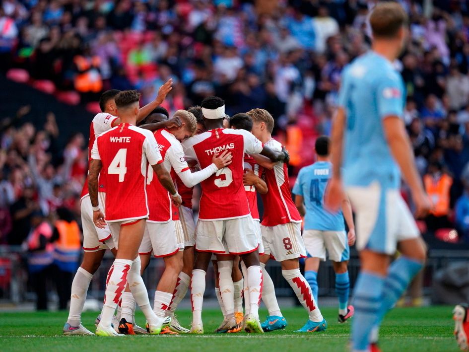 Arsenal beat Man City in penalty shootout to win Community Shield