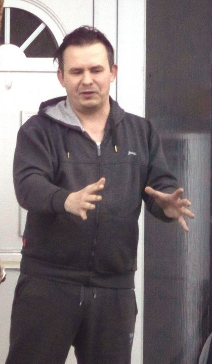 Dad Kamil Naumczyk talking to our reporter at his home in Ballybrack, Co. Dublin