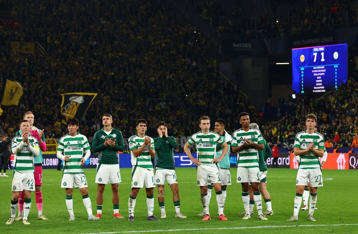 Brendan Rodgers says Celtic’s thrashing in Dortmund ‘great opportunity to grow’