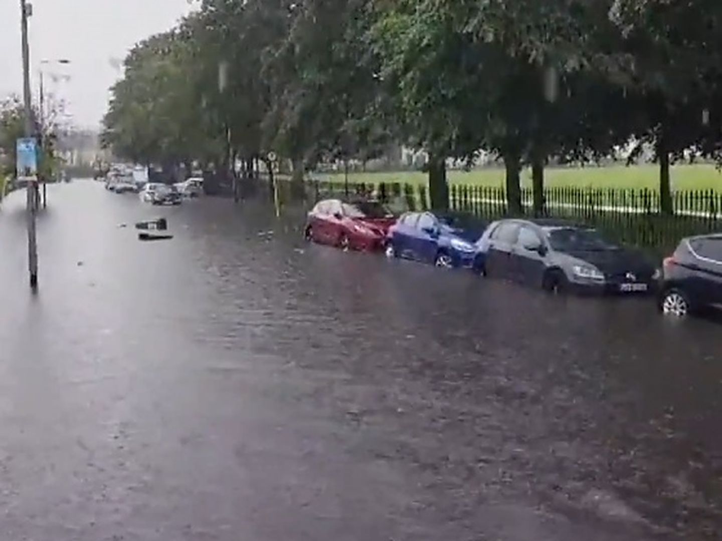 Ireland Weather Warning: Dublin Hit By Flash Flooding After Heavy Rain 