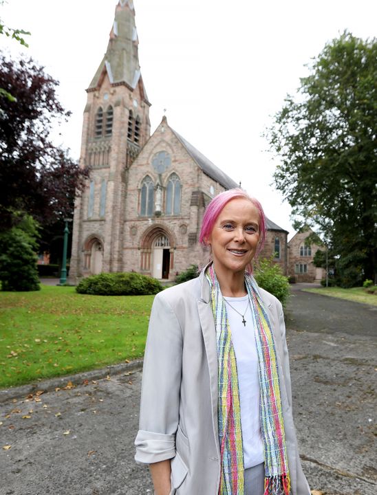 Sinead Gorman was one of the women who took a case against Murray for indecent assault on dates between December 31, 1976 and January 1, 1983. Sinead, standing outside St Matthews Church in the Short Strand.