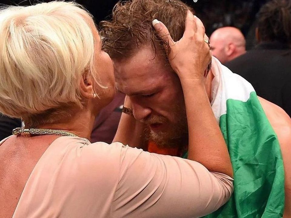 Conor shared a series of photos to mark his mum's big day (Instagram)