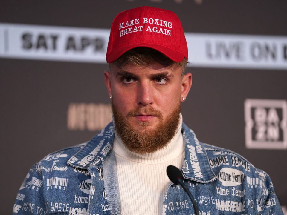 Jake Paul has made the crossover from YouTuber to boxer (Adam Davy/PA)