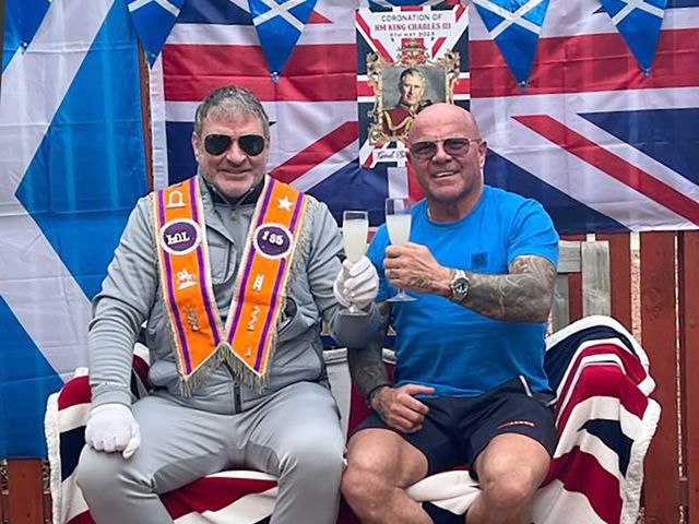 Why was discount johnny adair exiled