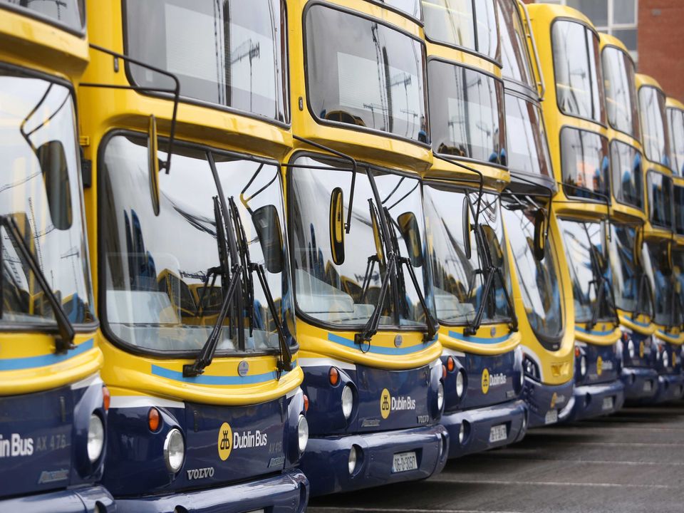 Dublin Bus. Stock image