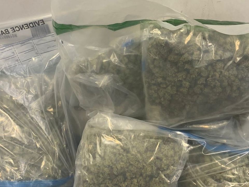 Drugs seized at Hightown Road on Friday