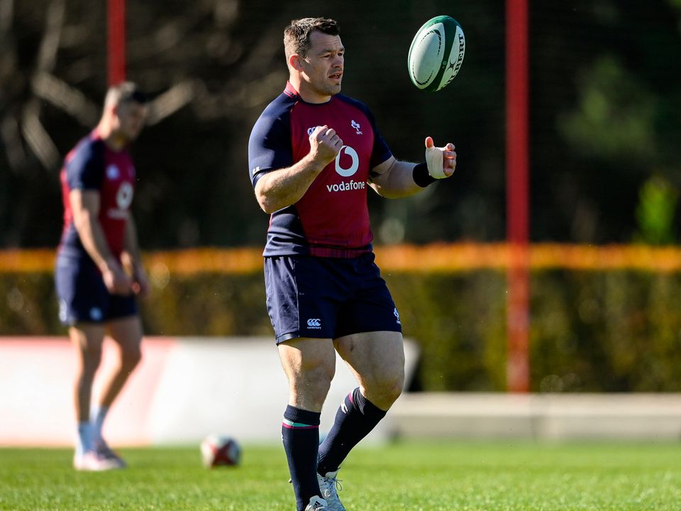 Injury blow: Cian Healy has a hamstring problem.