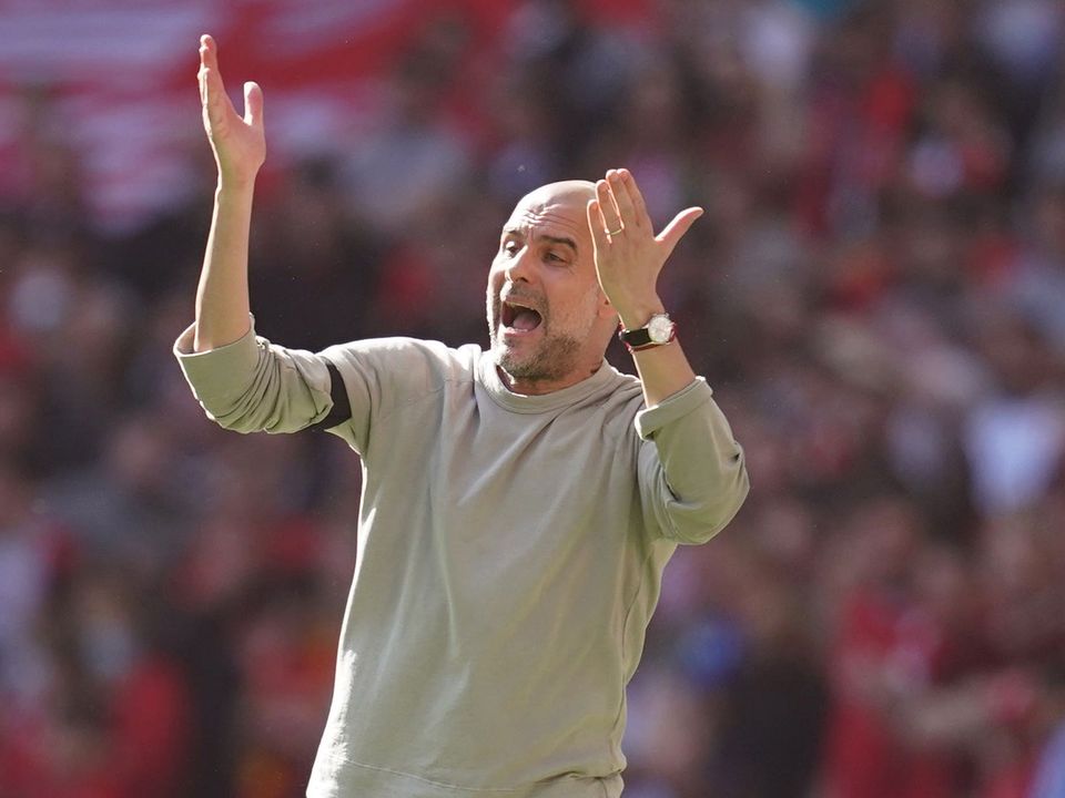 Pep Guardiola is wary of the strength of Liverpool (Nick Potts/PA)
