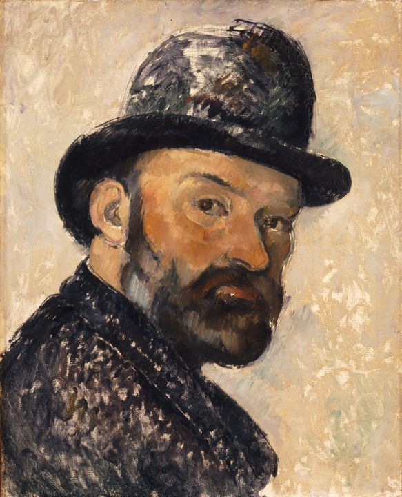 Self Portrait in a Bowler Hat by Paul Cezanne (Ole Haupt/PA)