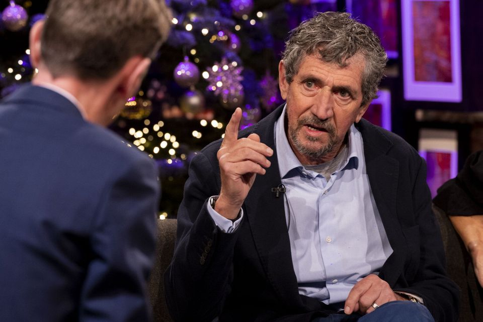 Charlie Bird pictured on RTÉ’s The Late Late Show with Ryan Tubridy. Picture Andres Poveda