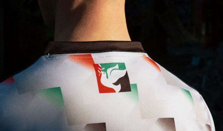 Bohemian FC revealed a new away jersey to support Palestine Sport for Life.