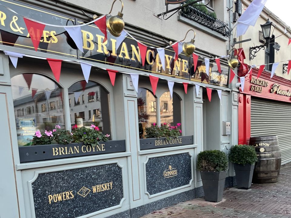 Brian Coyne’s in Kinnegad was very cosy and welcoming
