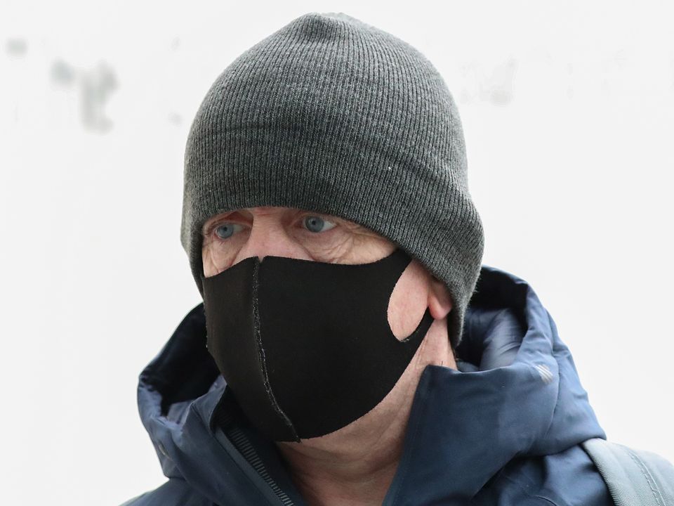 Jason Bonney, of Drumnigh Wood, Portmarnock, Dublin 13, at the Special Criminal Court, Dublin, yesterday (MON) where his trial continues.  PIC: Collins Courts
