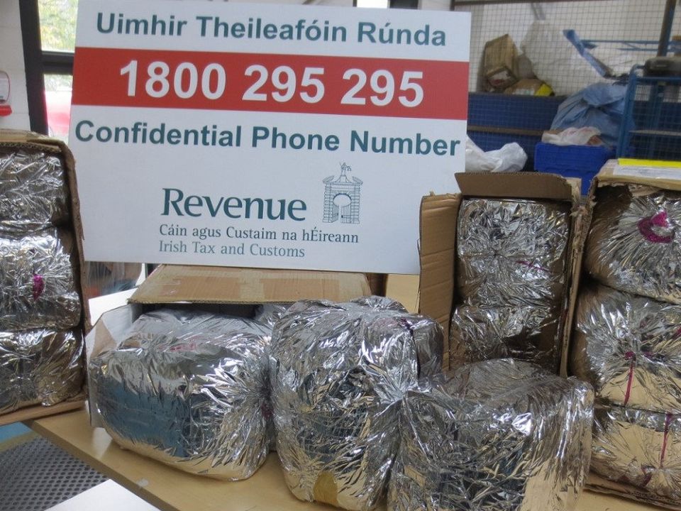 Revenue have seized exotic drugs, native to the Horn of Africa, worth €27,000.
