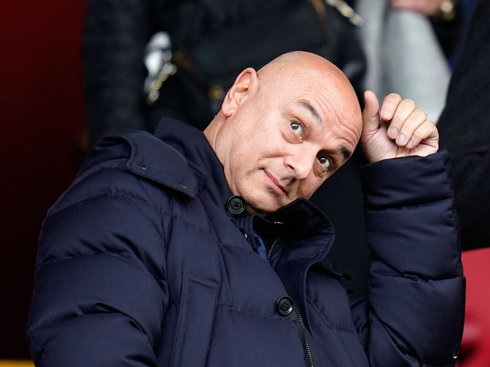 Daniel Levy is facing some awkward questions over his stewardship of Tottenham. Photo: PA