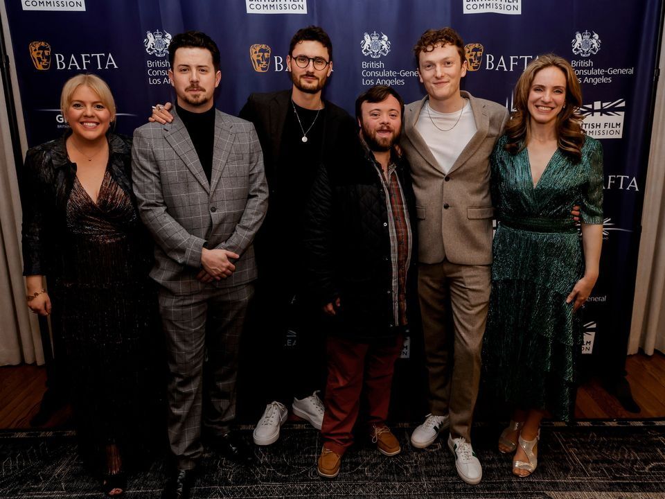 The cast of An Irish Goodbye