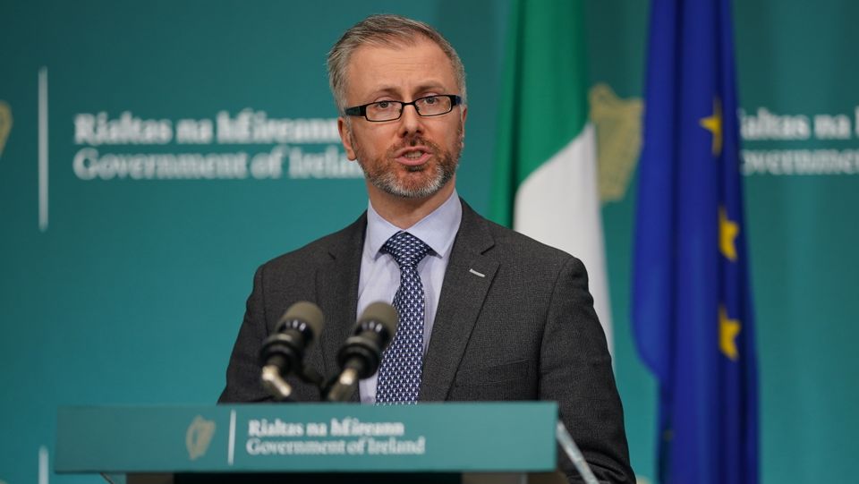Minister for Children, Equality, Disability, Integration and Youth Roderic O'Gorman, who has said mass accommodation for Ukrainian refugees is going to become a larger part of the Irish response to the crisis.