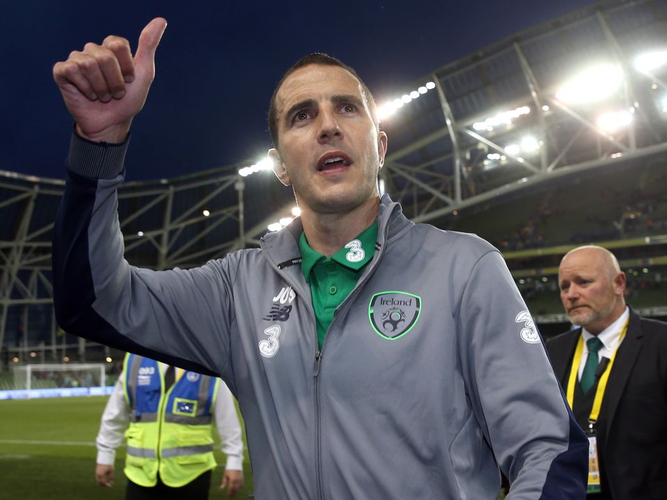 John O’Shea will join the Republic of Ireland senior men’s team as assistant coach (Brian Lawless/PA)