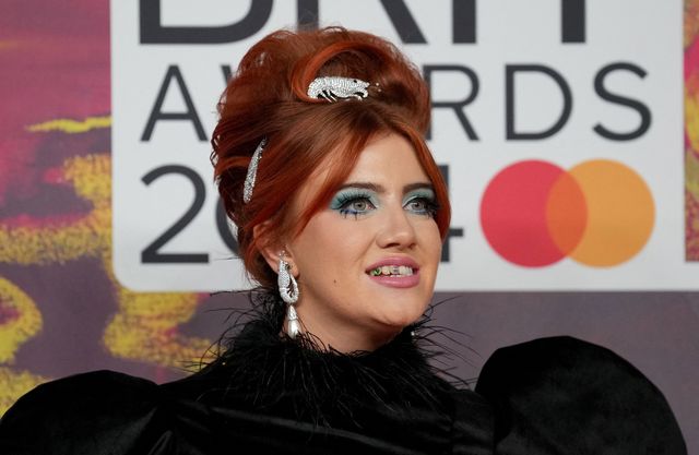 Irish singer CMAT shocks Brit Awards 2024 with cheeky little black ...