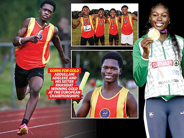 Rhasidat Adeleke’s younger brother hopes to win gold medal for Ireland